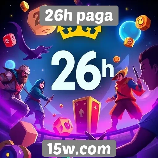Explorando a variedade de jogos disponíveis em 26h paga