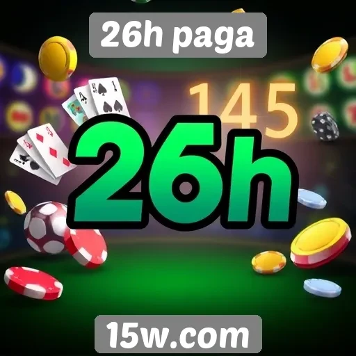 26h paga se destaca por variedade de jogos