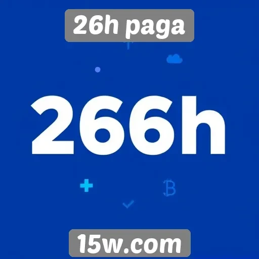 Exploração das opções de pagamento do 26h paga